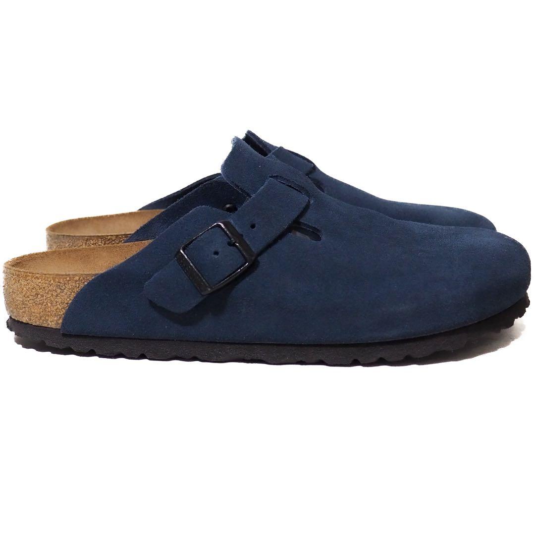 ビルケンシュトック　ボストン　ネイビー　40 レギュラー幅 26cm