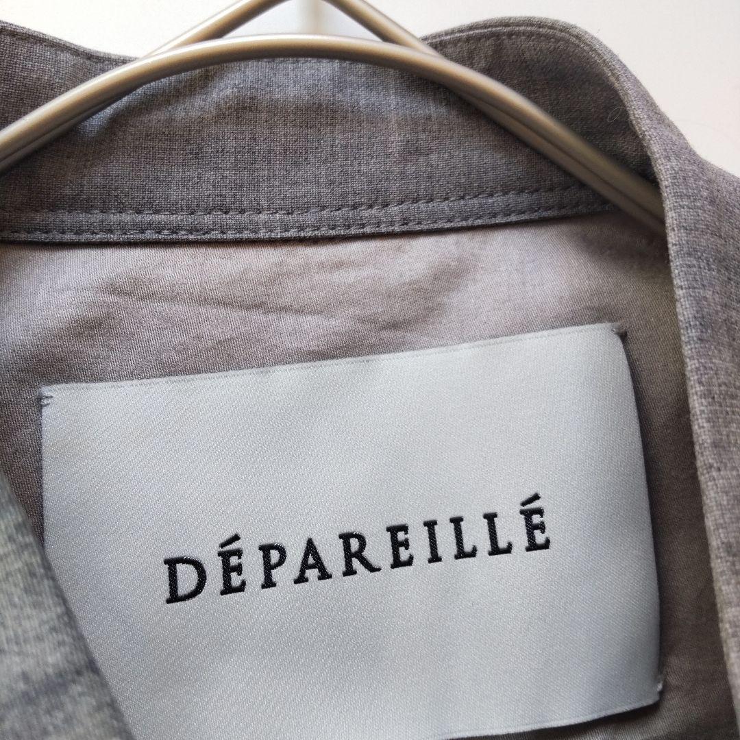 極美品 23SS デパリエ×エクラ サマーウールコンビネゾン オールインワン