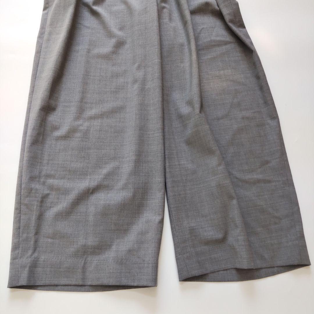 極美品 23SS デパリエ×エクラ サマーウールコンビネゾン オールインワン