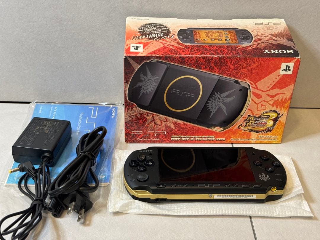 PSP 3000 MHB モンスターハンターモデル 本体