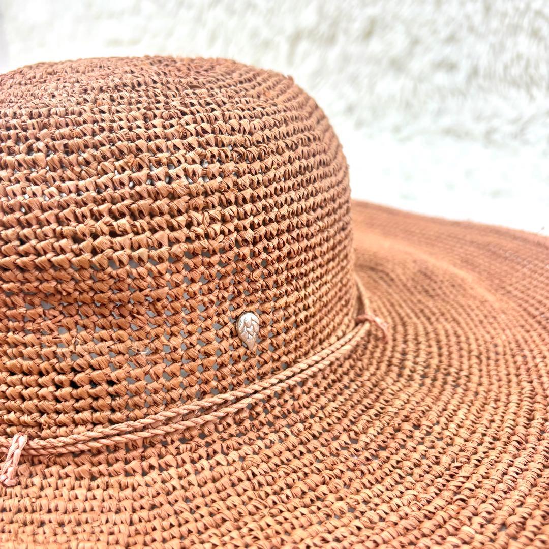 【箱付き】ヘレンカミンスキー　ラフィアハット　プロバンス　ヌガー　麦わら帽子