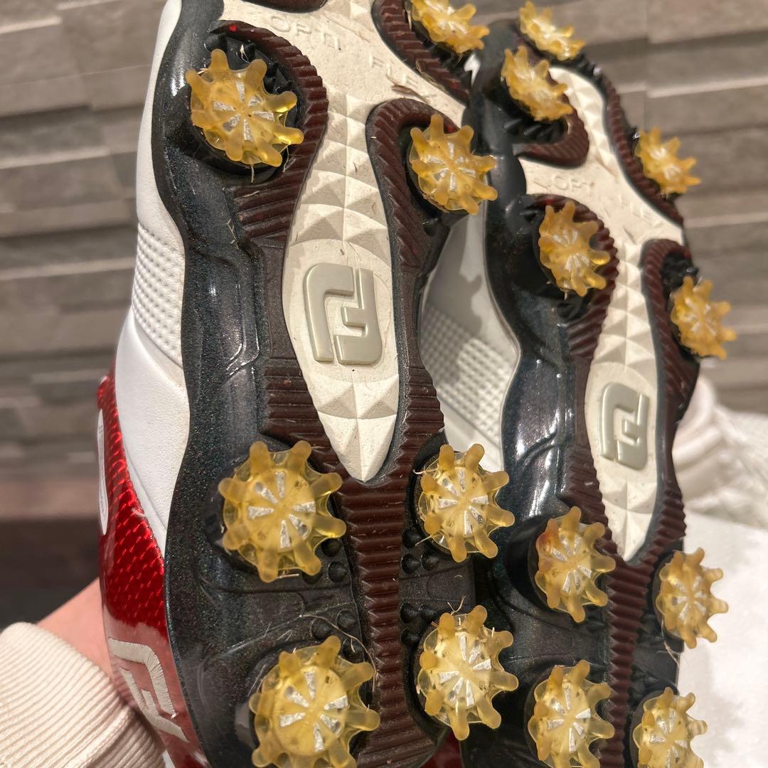 FJ パフォーマンスシューズ BOA ホワイト/レッド