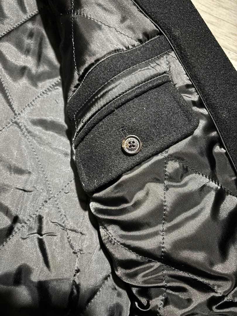 BROOKSBROTHERS ブルックスブラザーズヘビーメルトン中綿入コート美品