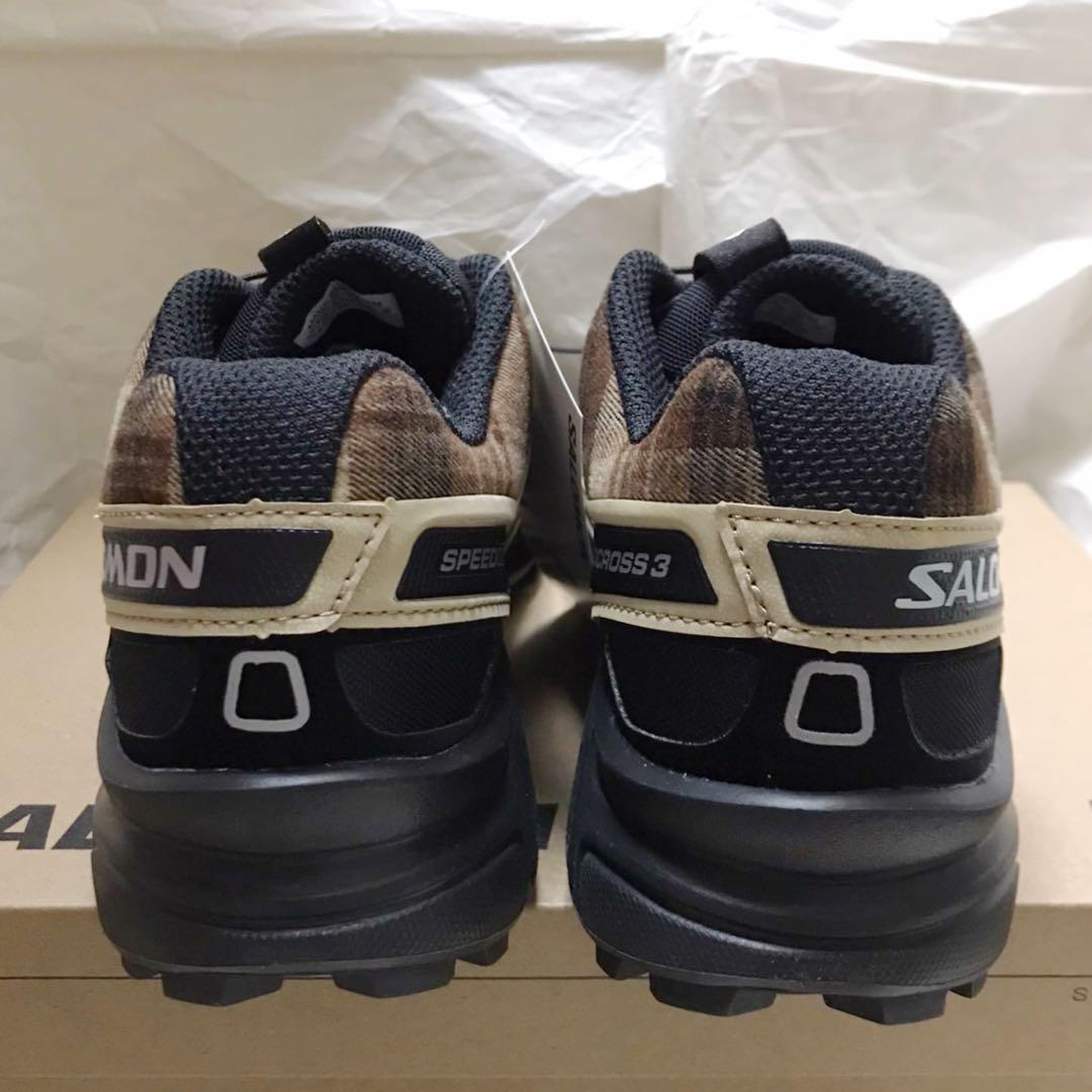 SALOMON ホリデーコレクション スピードクロス3 チェック 23.5
