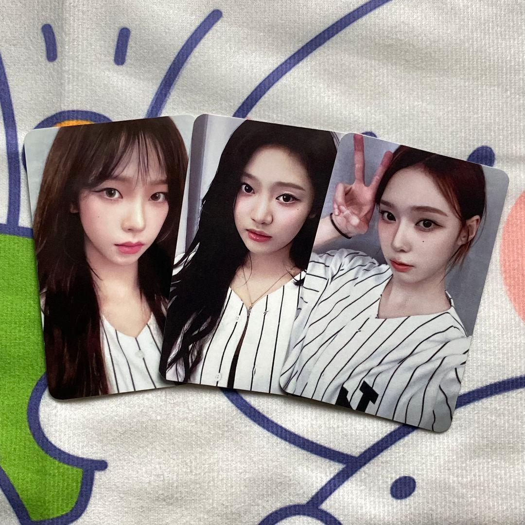 aespa Better Things 野球 MD ユニフォーム トレカ 3枚