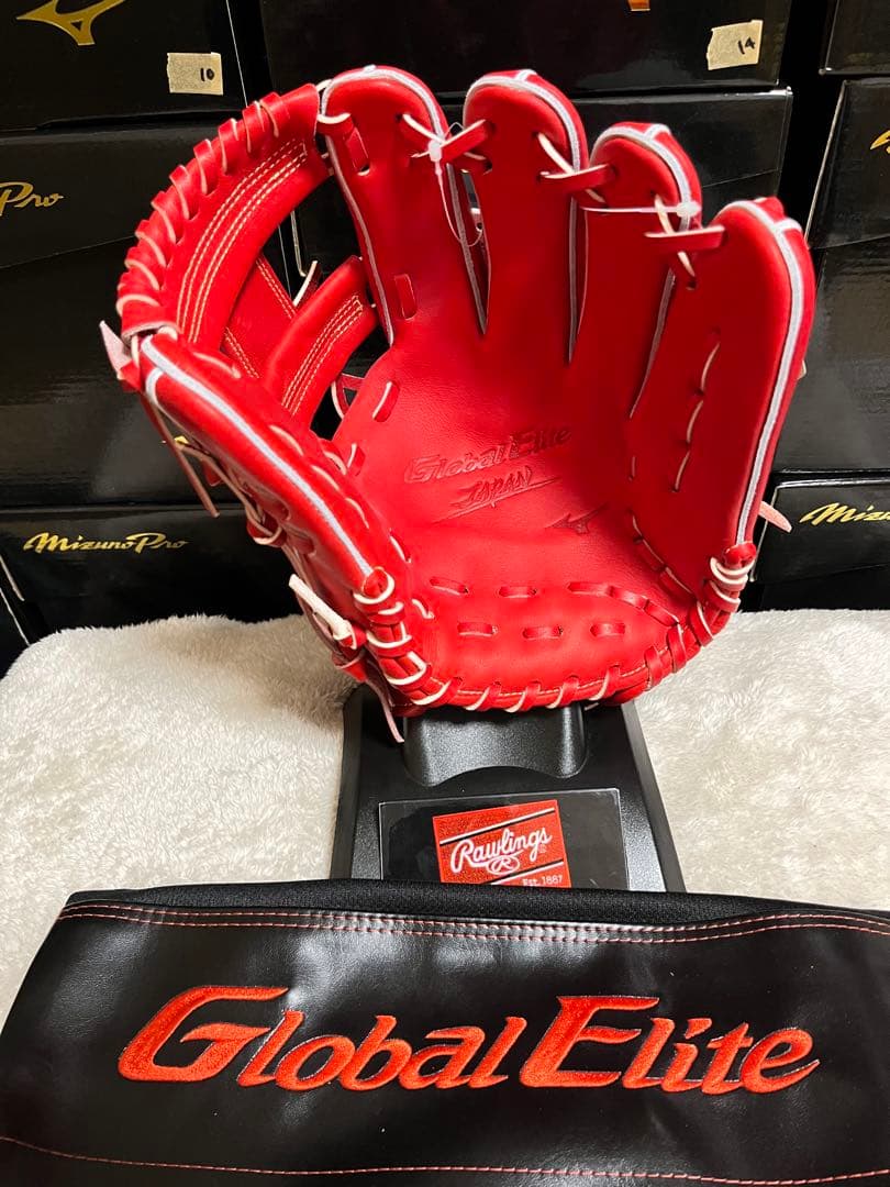 日本製　グローバルエリート　 硬式　内野手用　グラブ　ミズノプロ