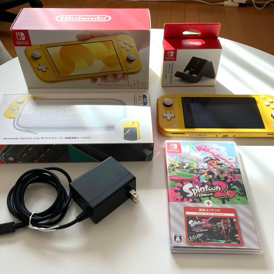 Switch Lite スプラトゥーン2 どうぶつの森