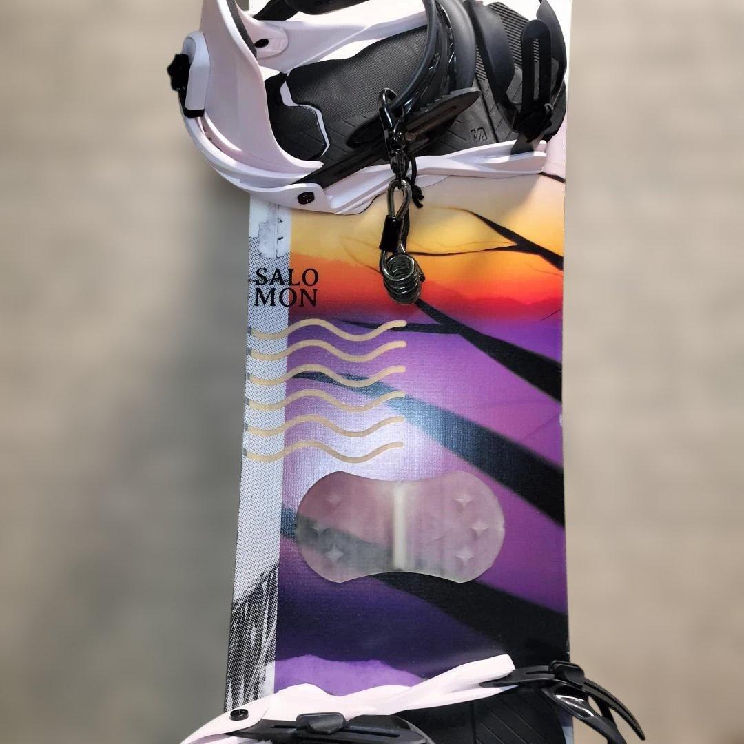 【豪華4点セット】サロモン LOTUS 135cm スノーボード ケース付