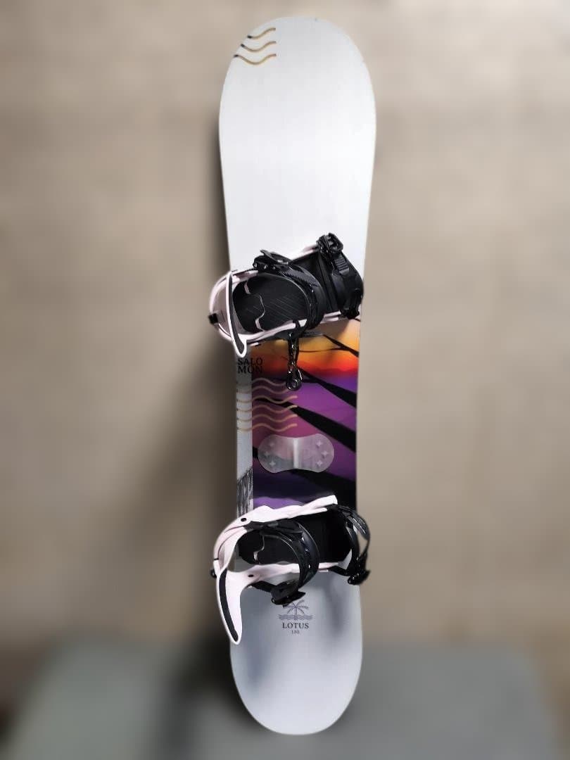 【豪華4点セット】サロモン LOTUS 135cm スノーボード ケース付