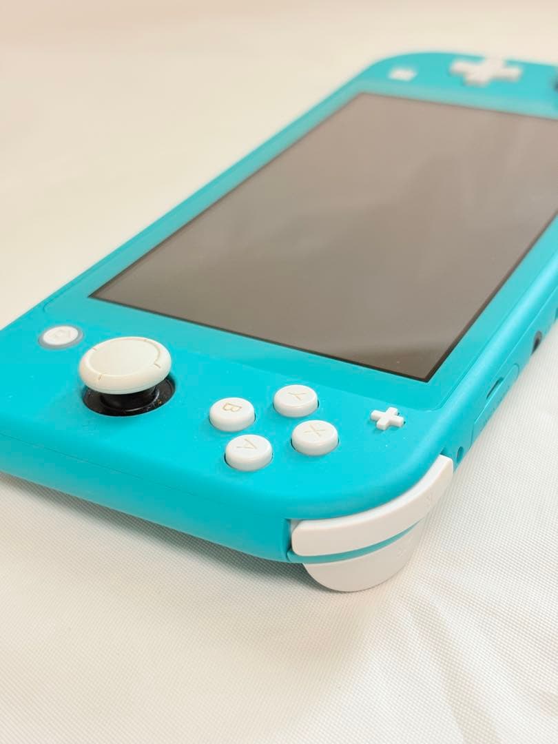 ニンテンドー　Switch Lite ターコイズ　ACアダプター付　美品
