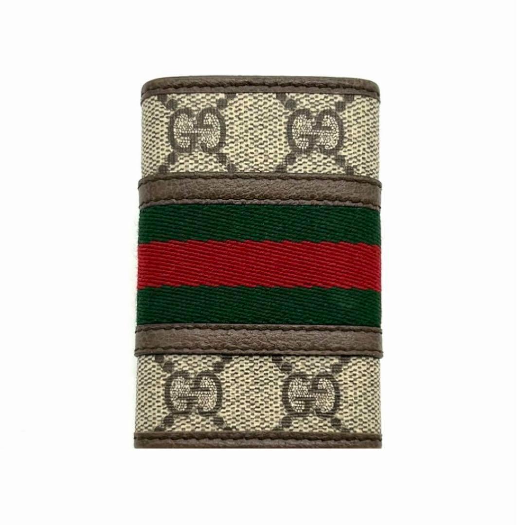 グッチ GUCCI オフィディアGGマーモント キーケース 鍵入れ
