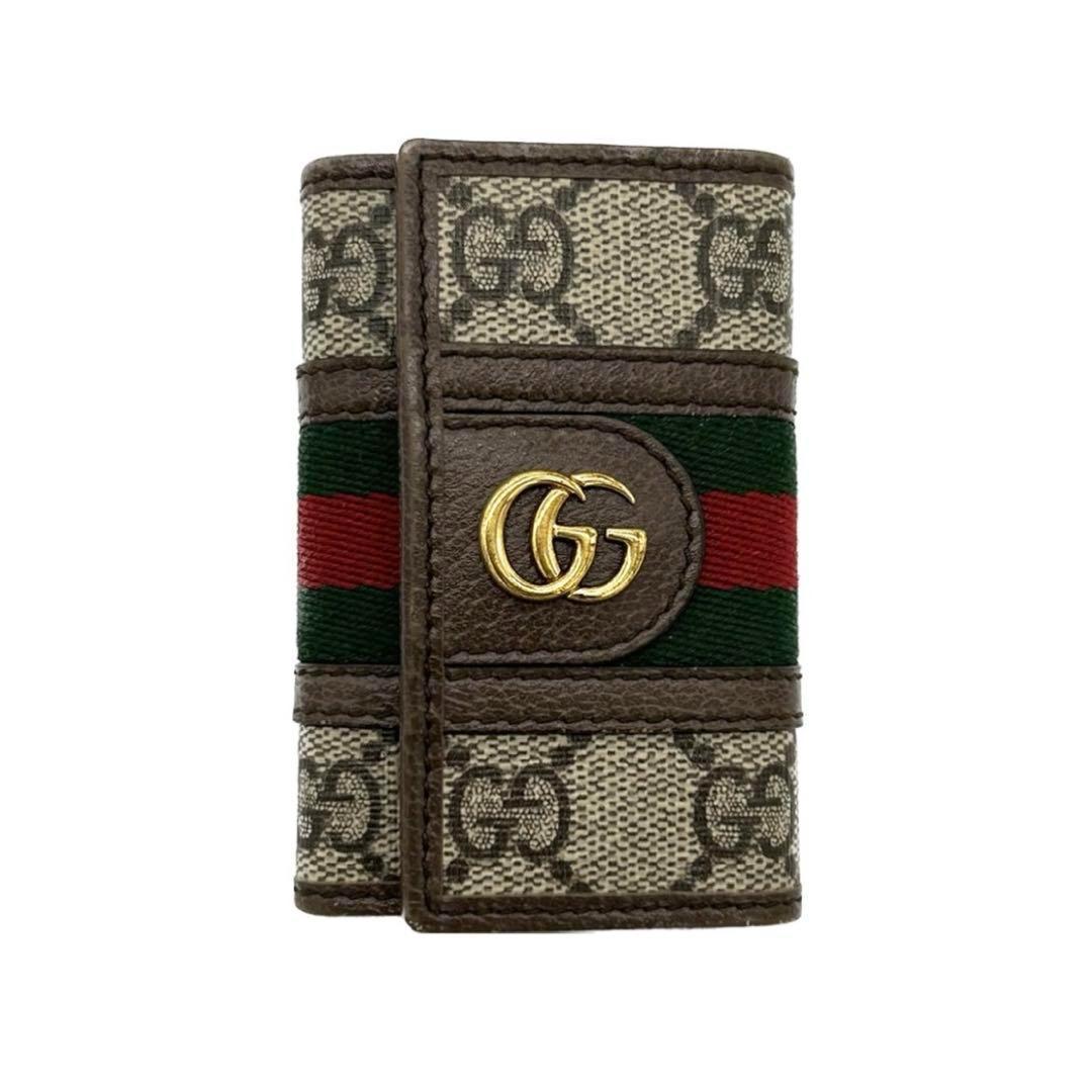 グッチ GUCCI オフィディアGGマーモント キーケース 鍵入れ