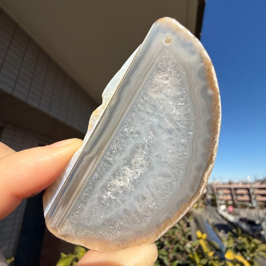 瑪瑙+ エメラルドグリーンファントムクォーツ 500g