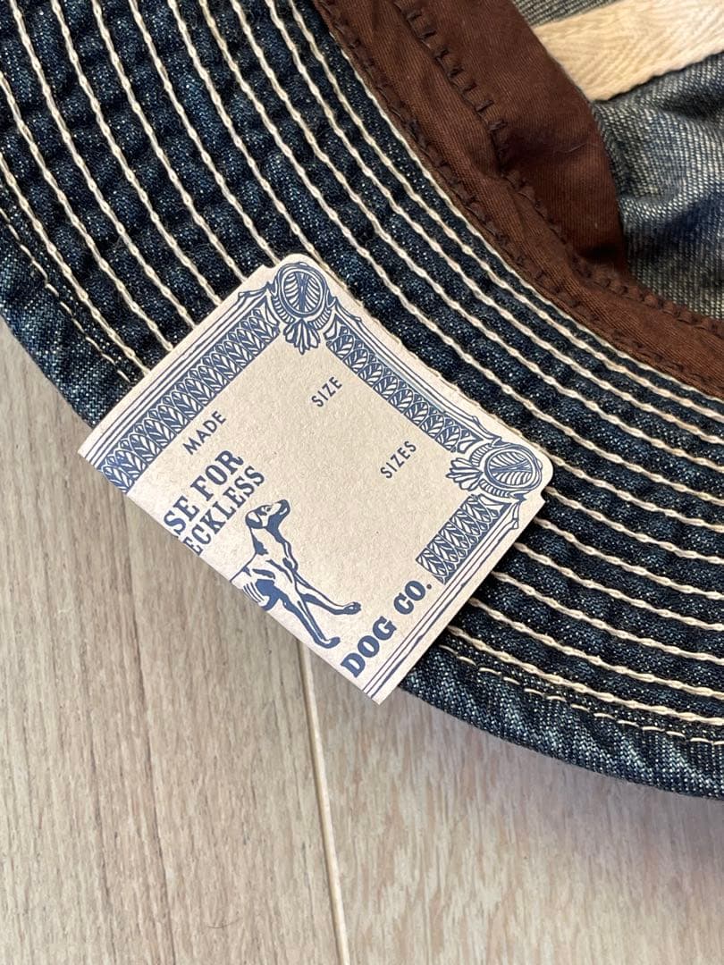 帽子 THE H.W.DOG&CO Vintage Denim Fatigue Hat