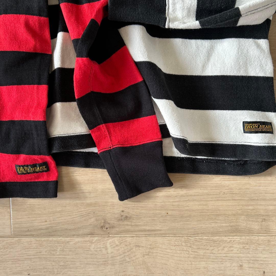 アイアンハートボーダーシャツ2枚組