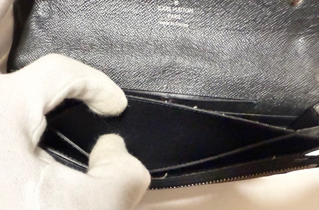 ポルト・フォイユ・アコルデオン タイガ 長財布 ルイヴィトン