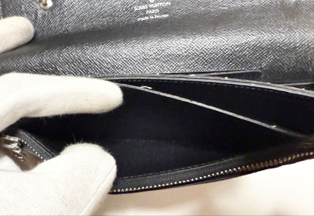 ポルト・フォイユ・アコルデオン タイガ 長財布 ルイヴィトン