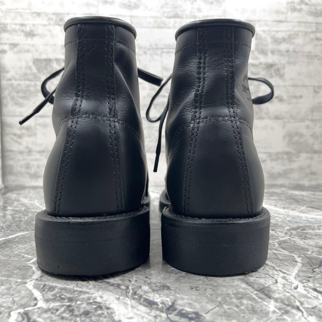 【美品】 チペワ 6インチ ユーティリティ ブーツ US7 ブラック USA製