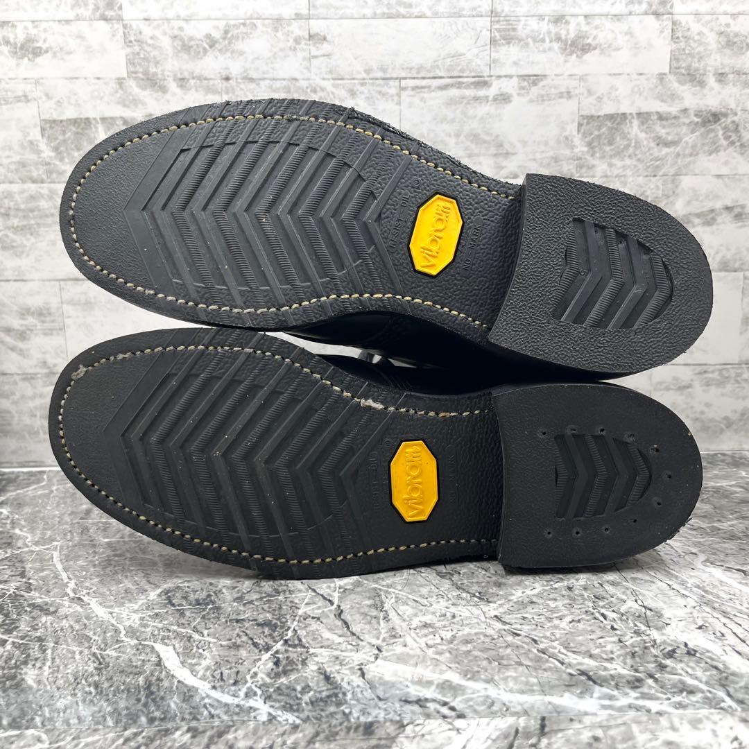 【美品】 チペワ 6インチ ユーティリティ ブーツ US7 ブラック USA製