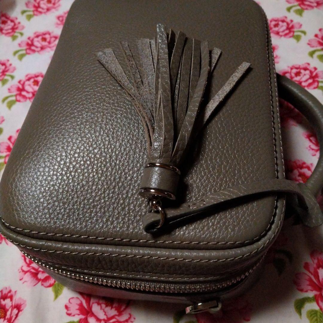 土屋鞄　クラルテ　スウィングミニショルダー　アッシュグレー