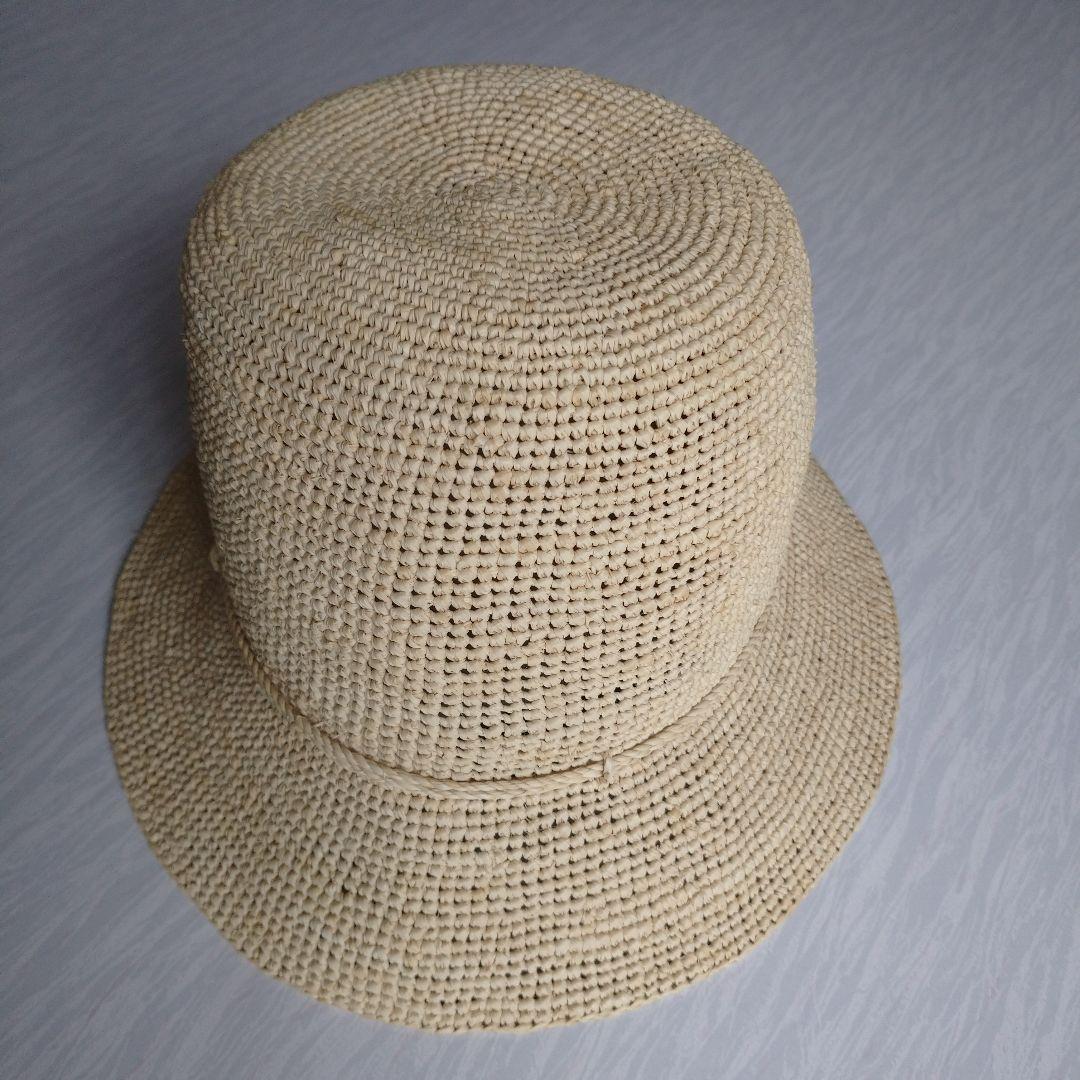 ヘレンカミンスキー ラフィア ハツト 帽子 ナチュラル