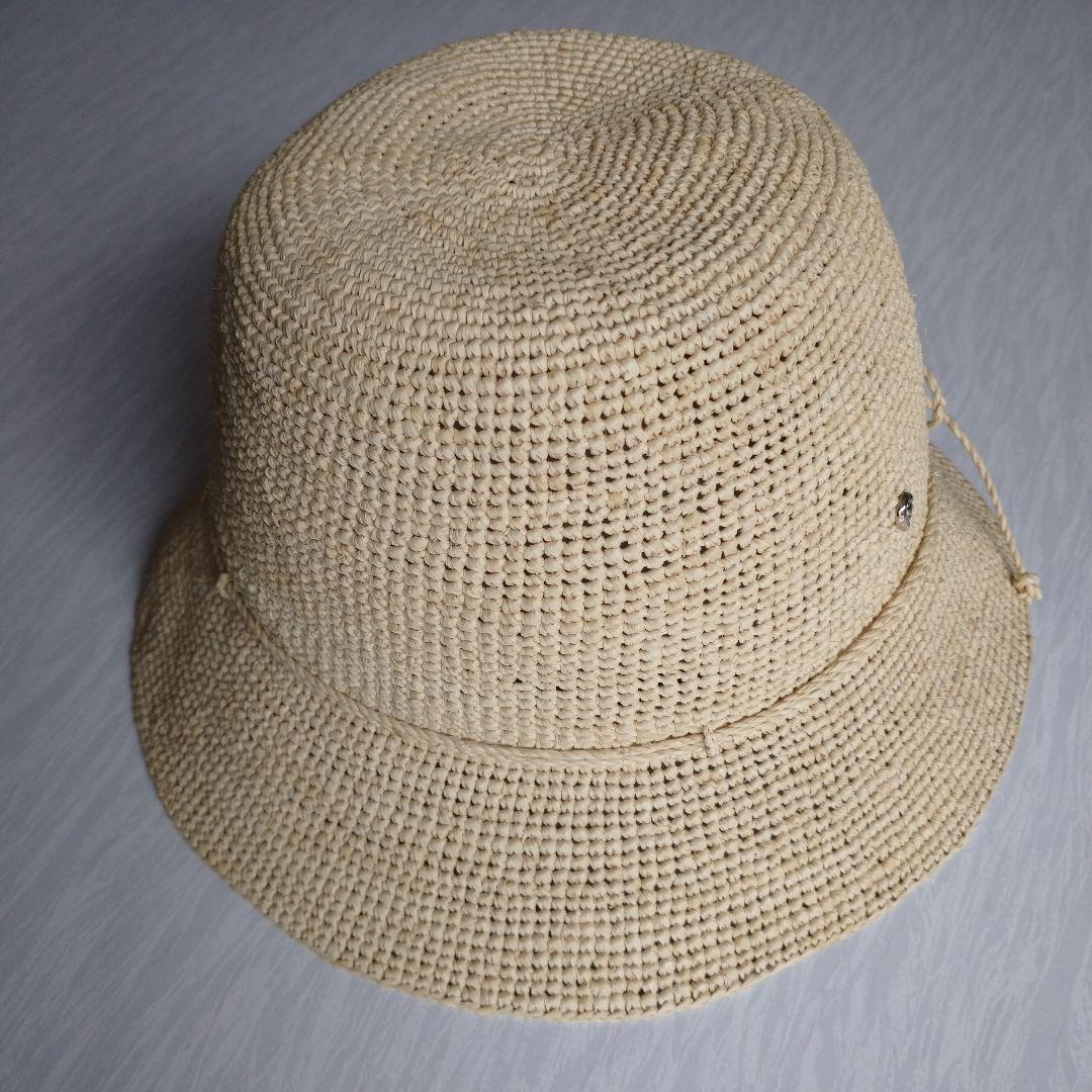 ヘレンカミンスキー ラフィア ハツト 帽子 ナチュラル