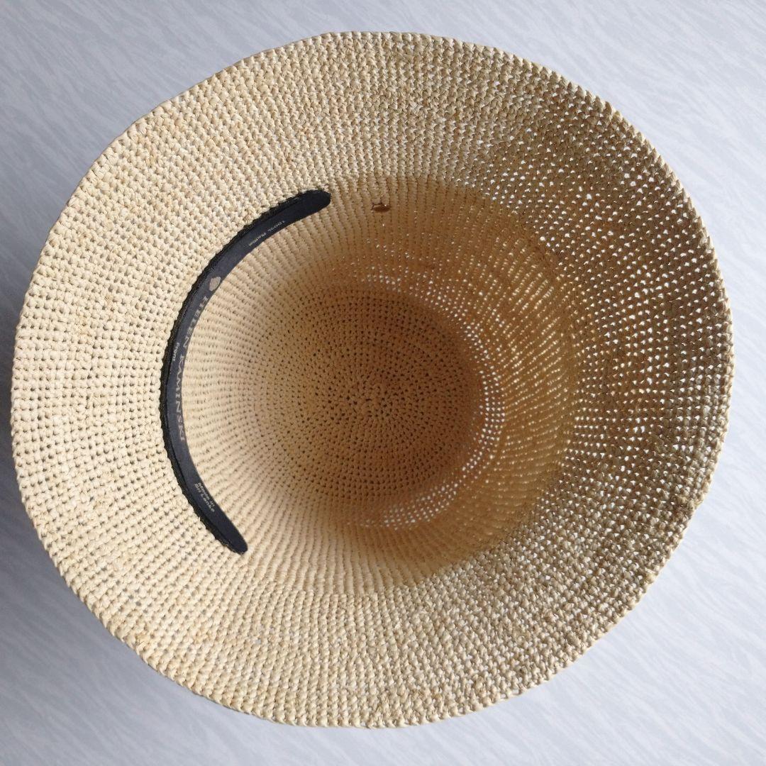 ヘレンカミンスキー ラフィア ハツト 帽子 ナチュラル