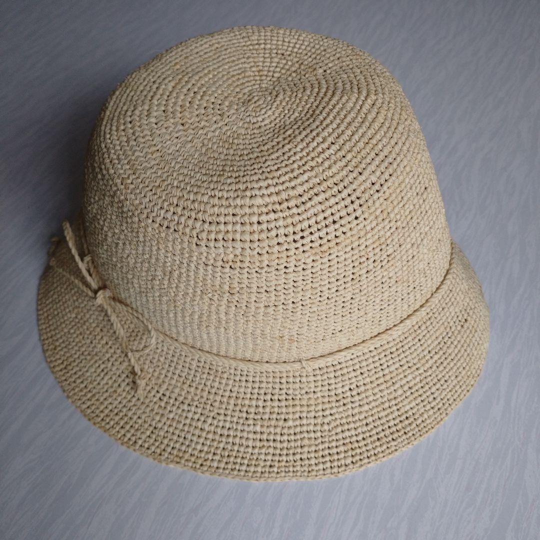 ヘレンカミンスキー ラフィア ハツト 帽子 ナチュラル