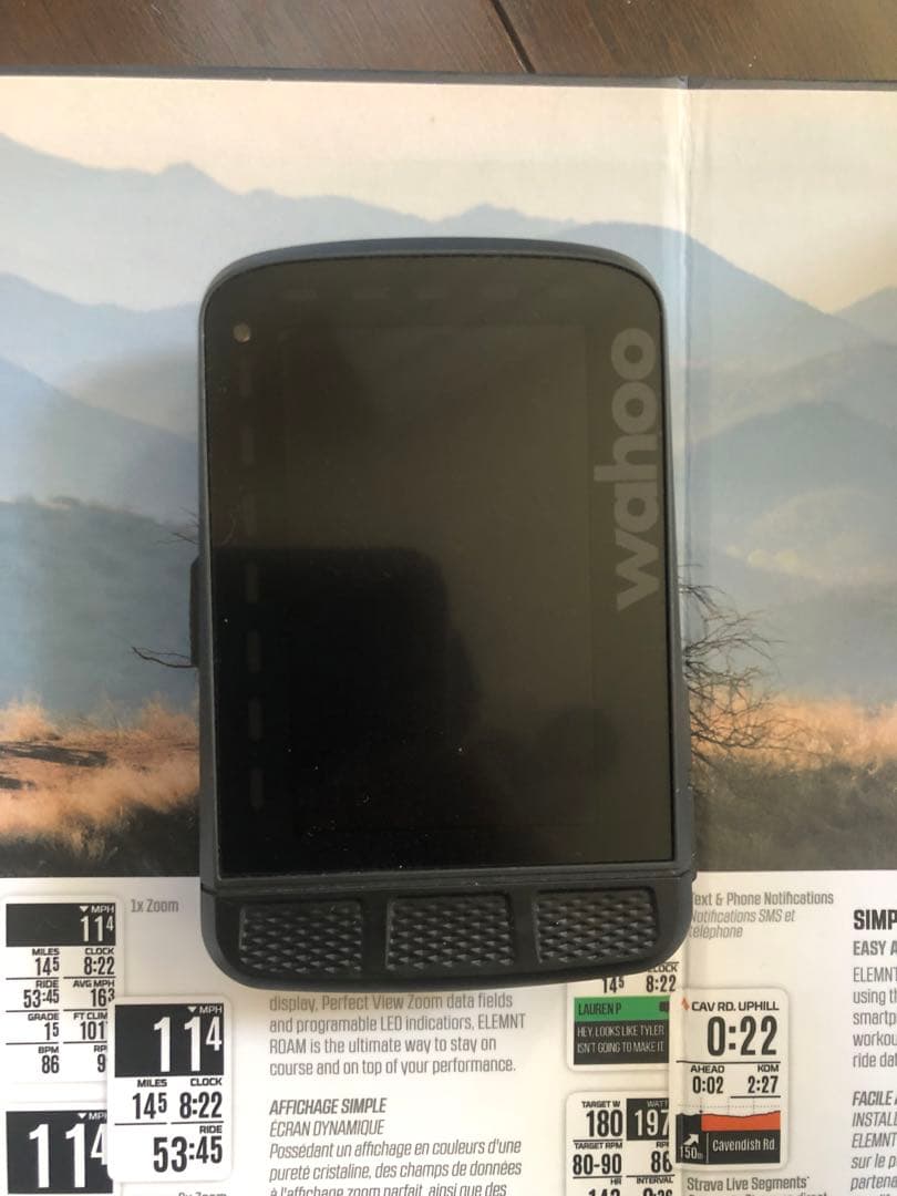 wahoo ELEMNT ROAM サイクルコンピューター本体