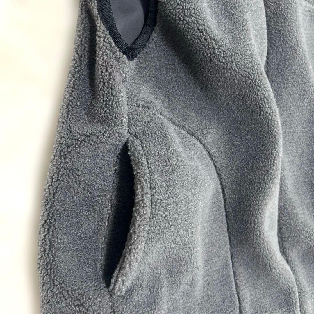 【タグ付】スローブイエナ定価17600円ボアスタンドベスト　グレー