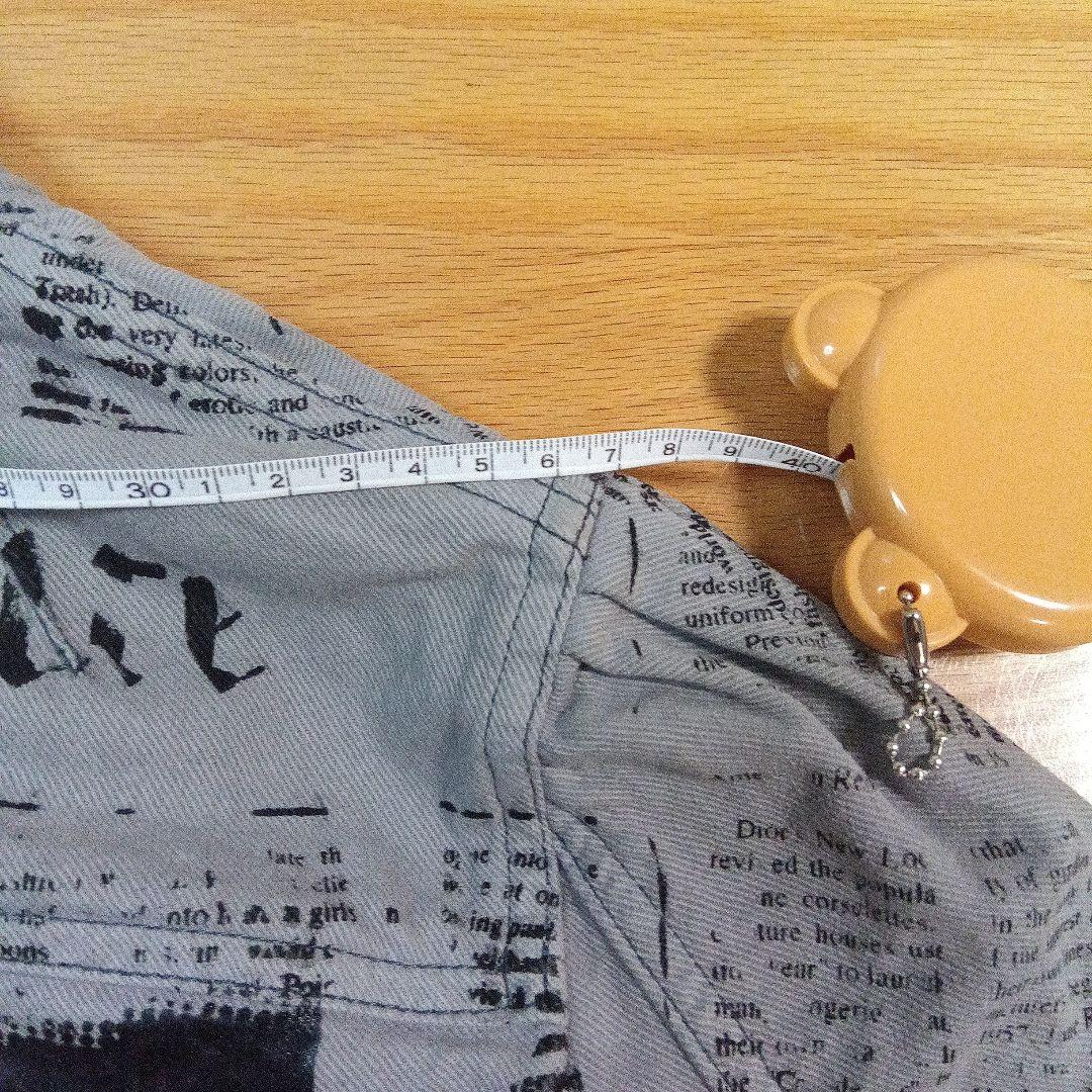 ジョ゙ンガリアーノGジャンニュースペーパー柄