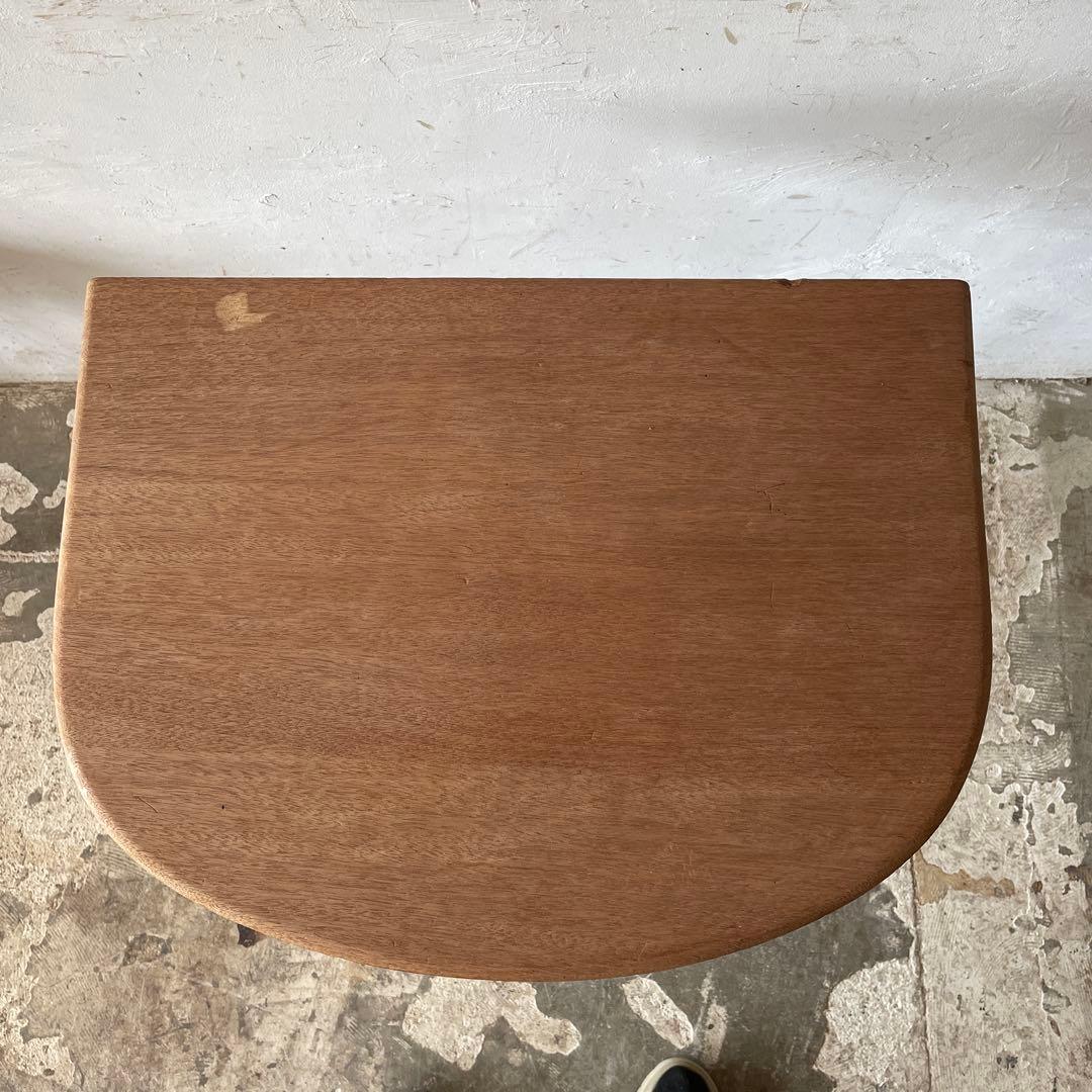 ビンテージ　サイドテーブル コーヒーテーブル　剥離