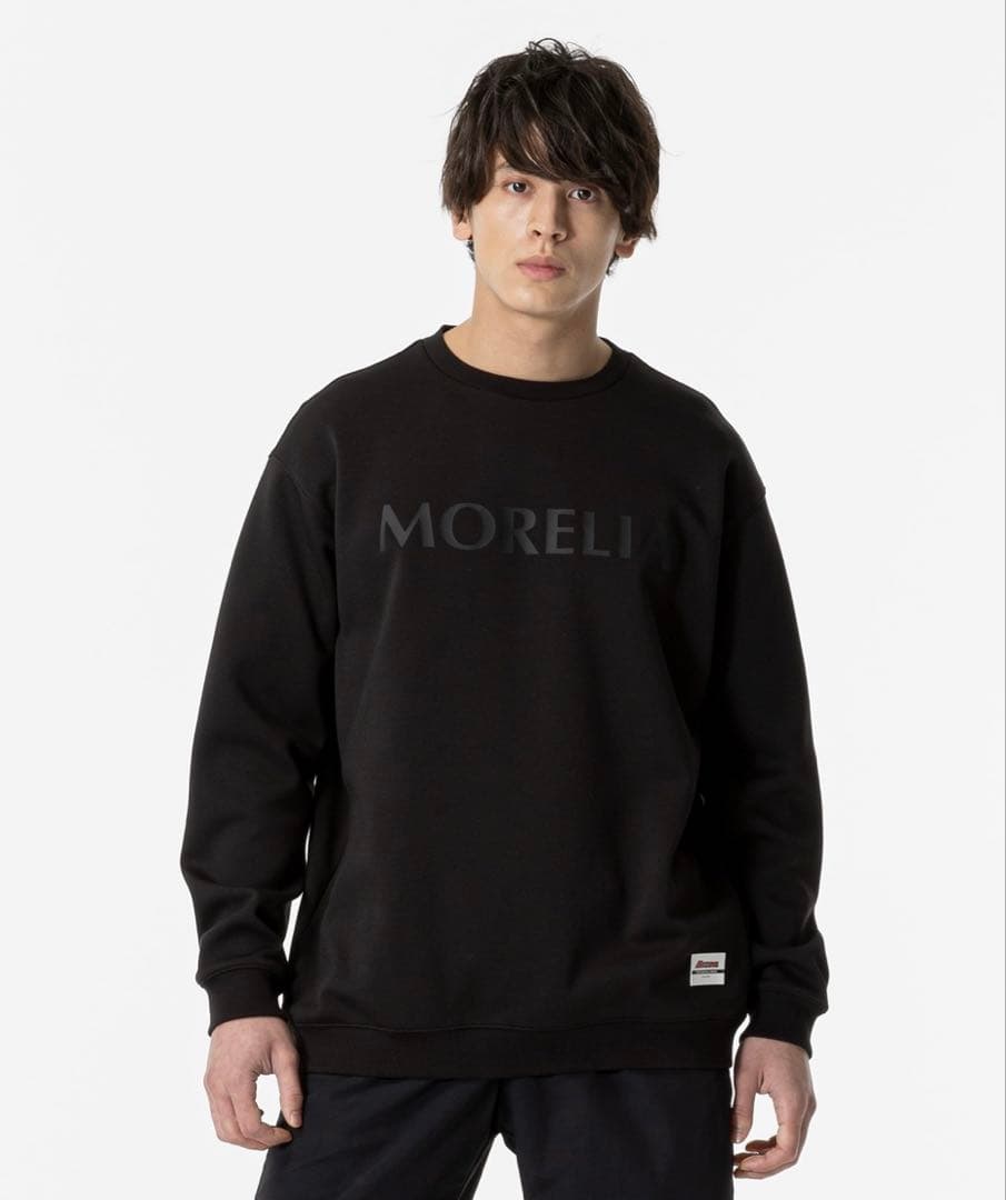 ミズノ MORELIA スウェット プルオーバー M ブラック モレリア