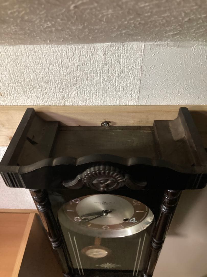 希少チンチャン柱時計 栄計舎 稼働中