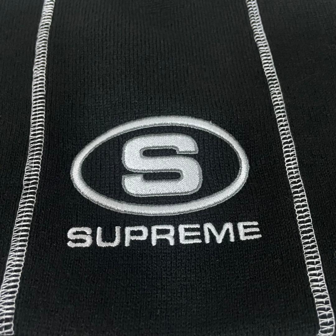 未使用品　Supreme Racing Panel Beanie \"Black\"