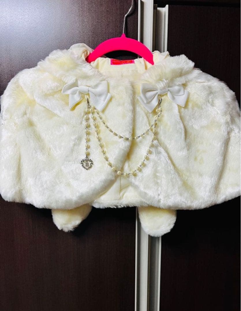 【新品】BABYうさみみケープ