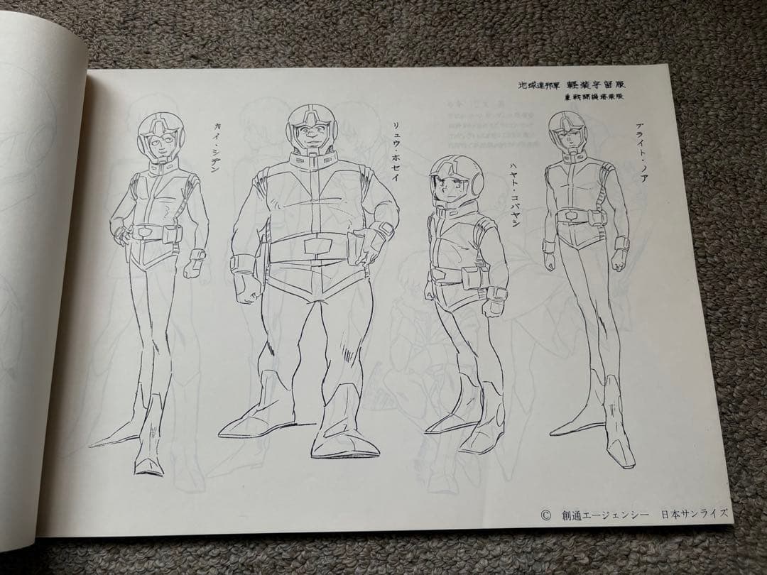 機動戦士ガンダム キャラクター設定集　ANIMEC