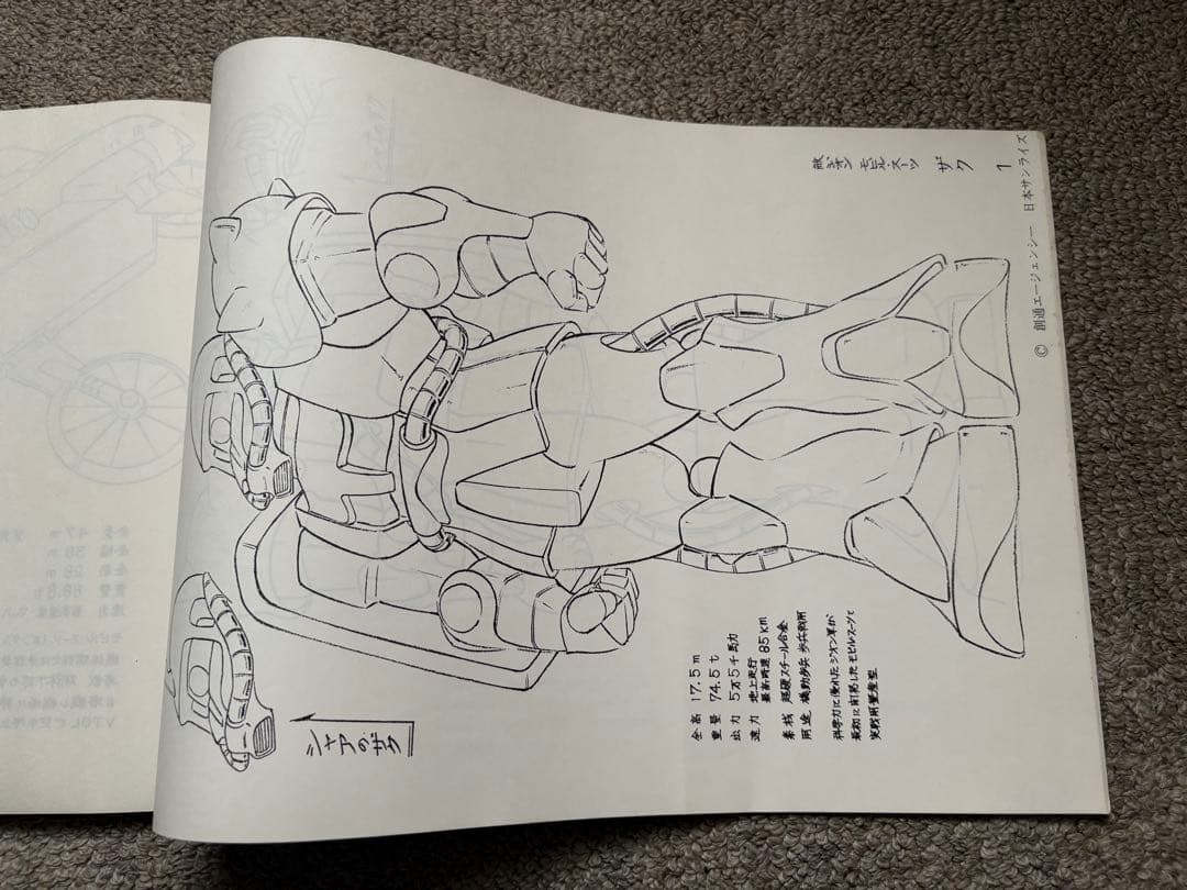 機動戦士ガンダム キャラクター設定集　ANIMEC