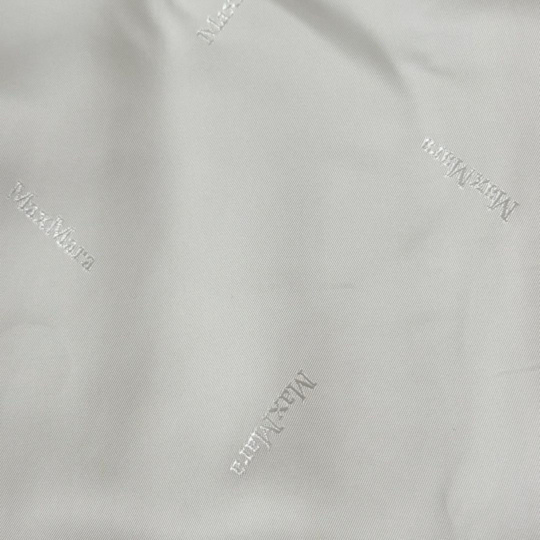 カシミヤ混❤️MaxMara 最高級ライン　ロングコート　ダブル　ホワイト　L