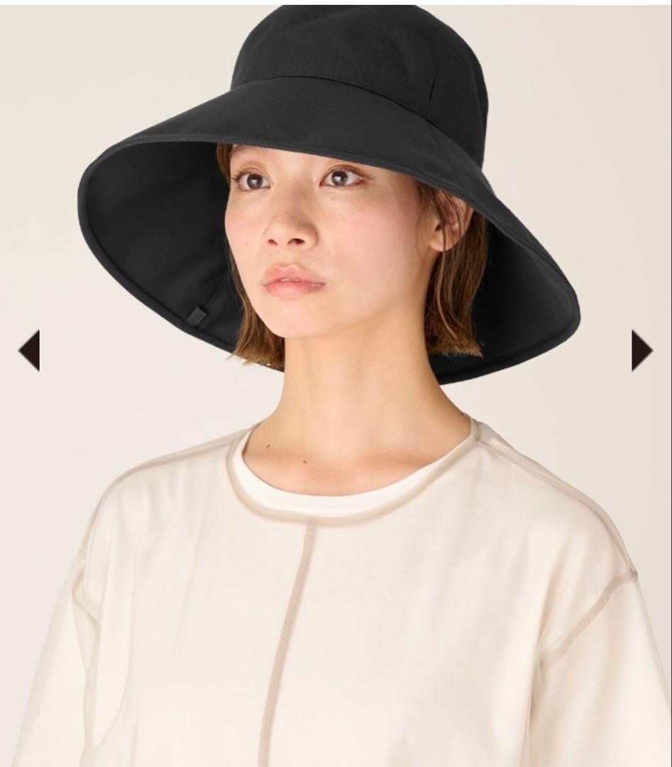 （ストラップ付き）サンバリア100 ナチュラルハット Ｌサイズ