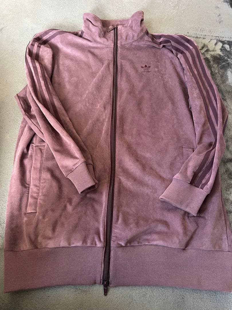【激レア】　adidas アディダス　ベロア トラックジャケット パープル