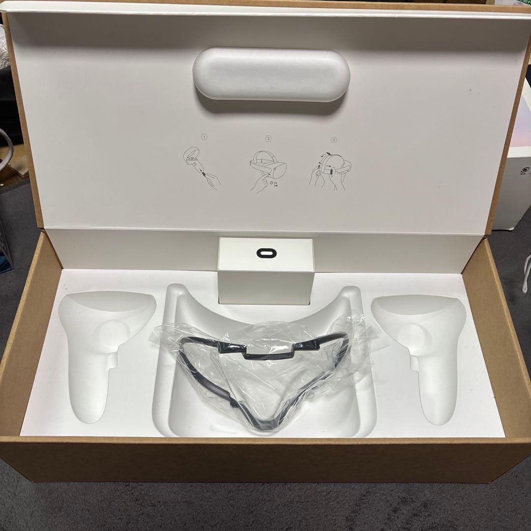 Quest2 64GB 4m充電ケーブル クッションパッド Eliteストラップ