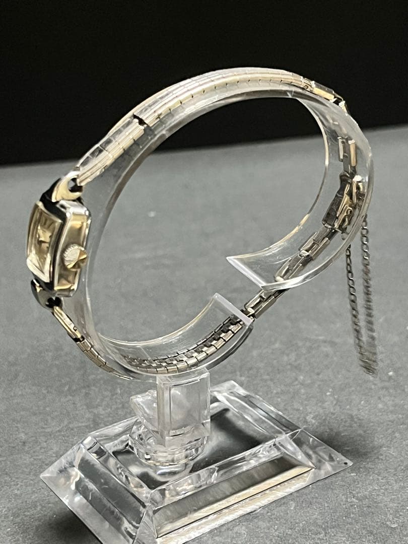 ★超レア　IWC レディース手巻き腕時計　動作良好　ケース磨き仕上げ済