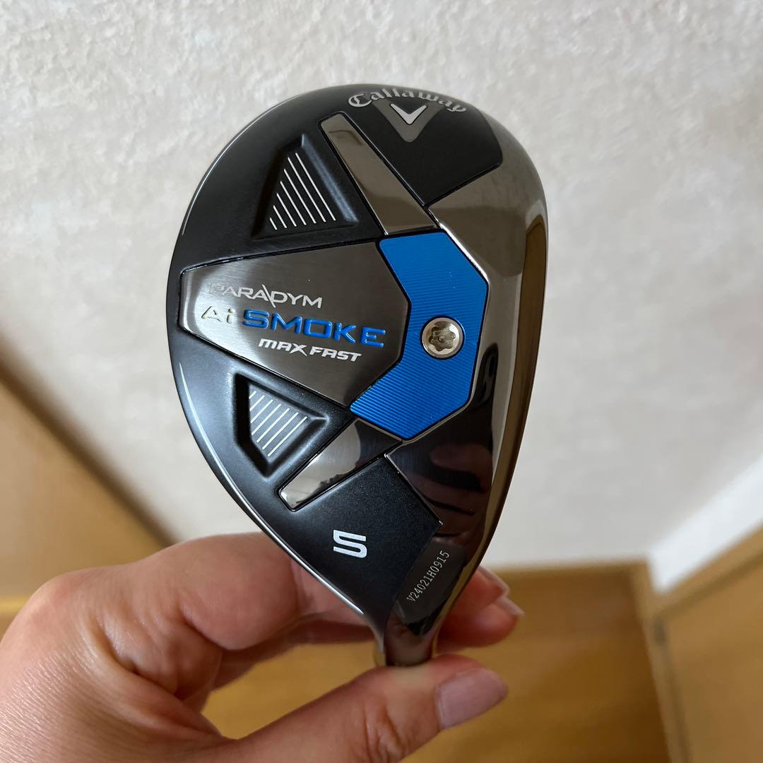 キャロウェイPARADYM Ai SMOKE MAX FAST 5UTレディース