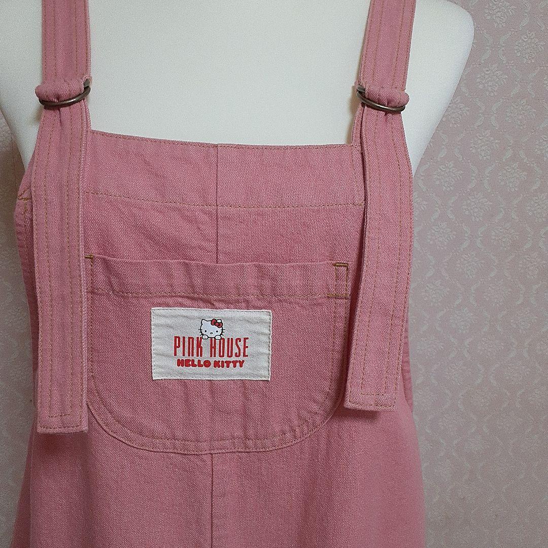PINK HOUSE サロペット ピンク色 Hello Kitty