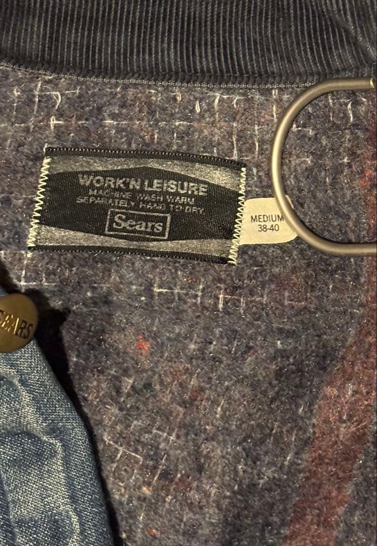 SEARS デニム カバーオール シアーズ 60s 70s ブランケット