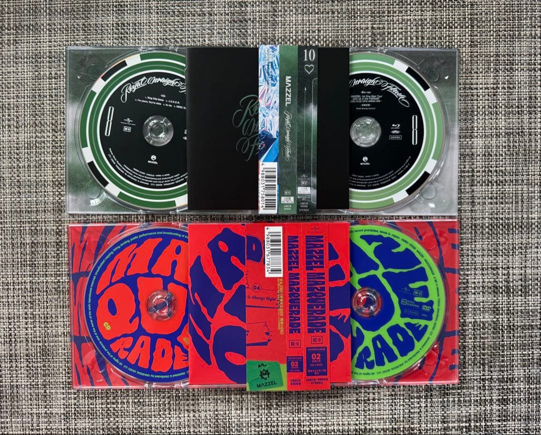 邦楽 MAZZEL  Straight Flush /Masquerade