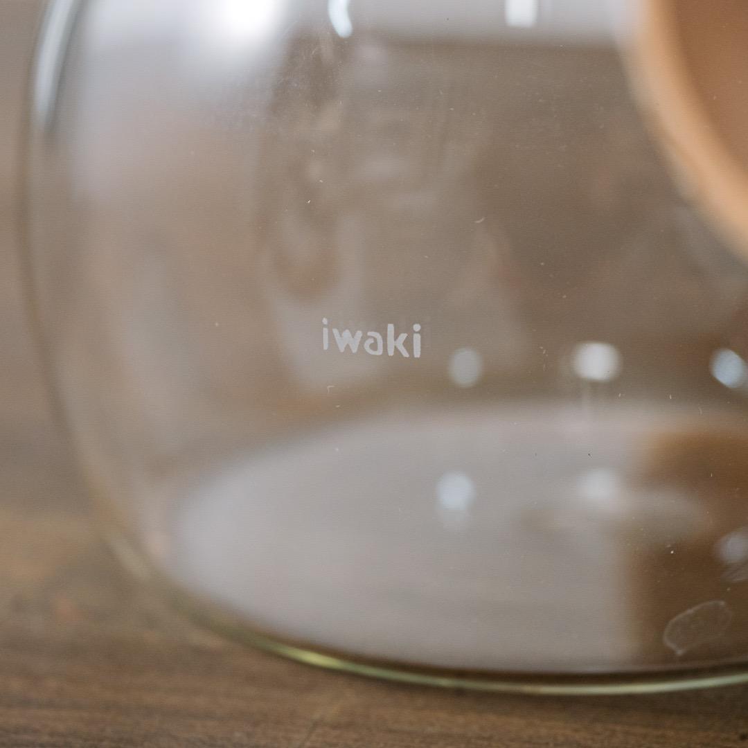 IWAKI 耐熱ガラスコーヒーサーバーTOPウォータードリップ440ml