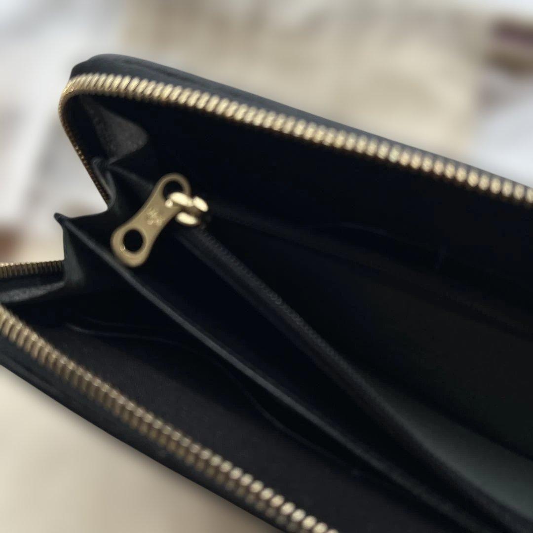 イルビゾンテ　レザー　長財布　キルティング　ブラック