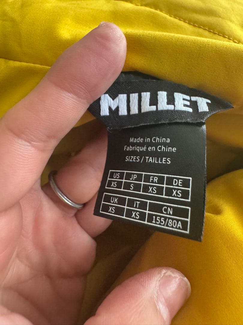 ミレー ルビー マウンテンジャケット UKサイズXS 日本サイズS